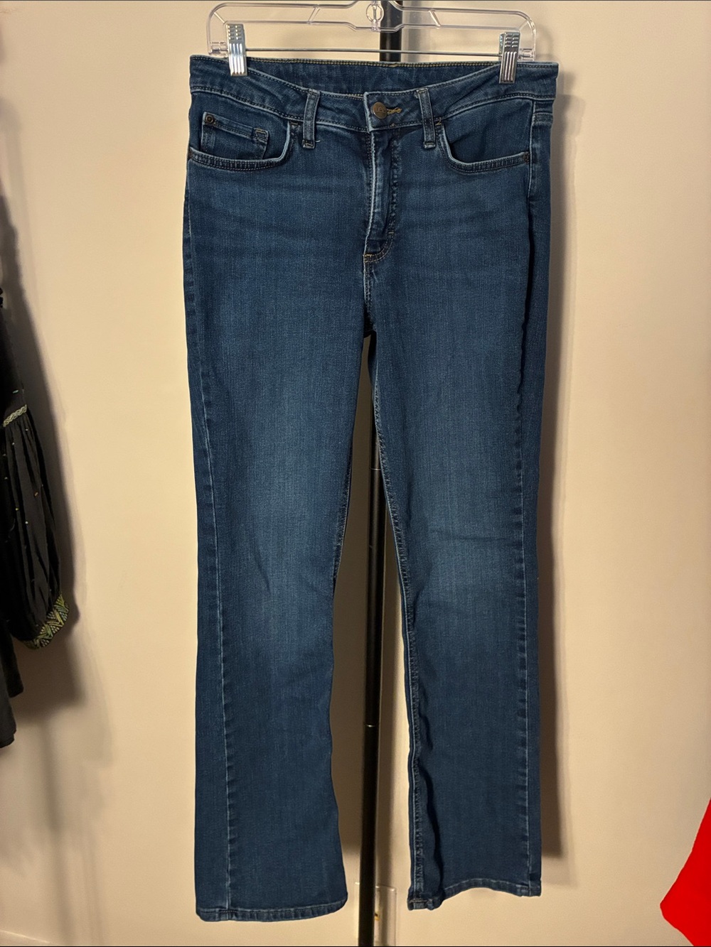 Lee Classic Bootcut Women's Blue Stretch Denim Jeans Size 10 M